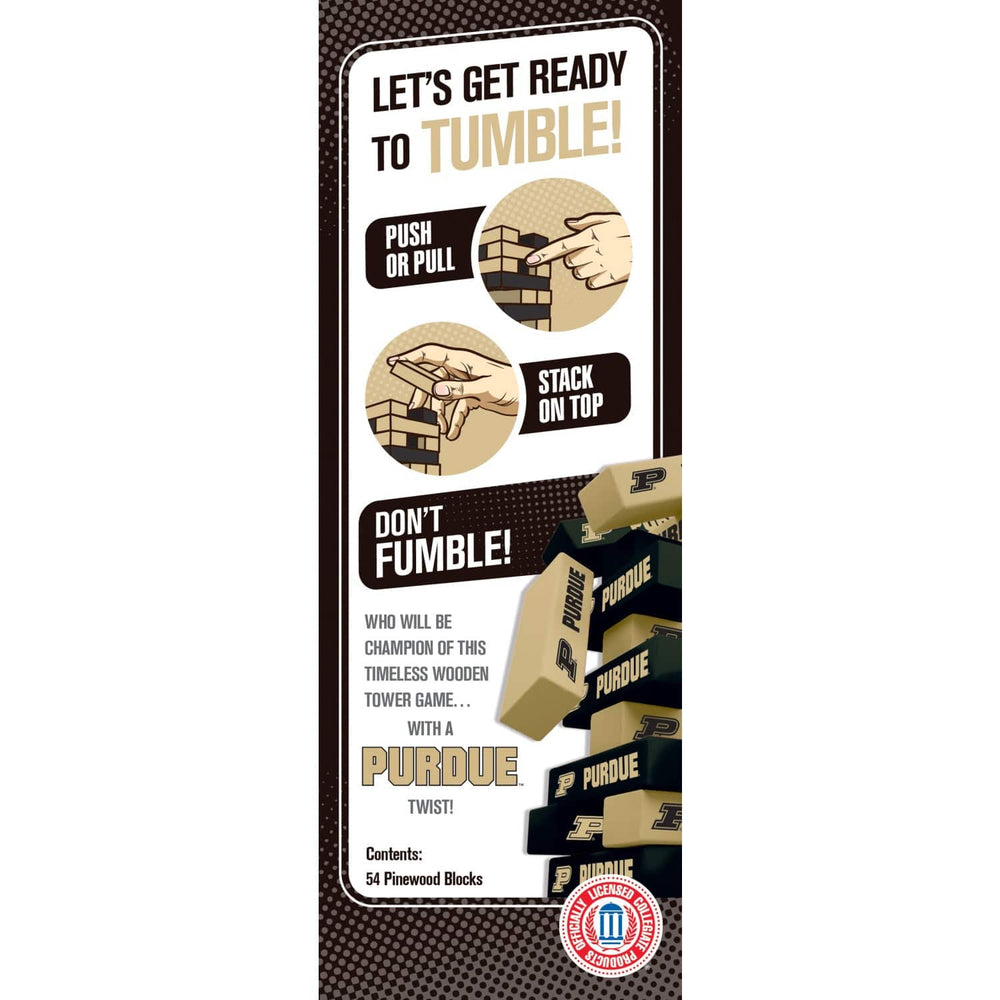 Purdue Boilermakers Tumble Tower (ONLINE ORDER ONLY)