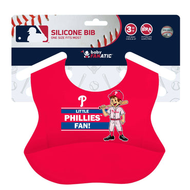 Philadelphia Phillies - MLB Silicone Bib (ONLINE ORDER ONLY)
