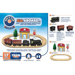 Lionel - Hudson Train 17-Piece Toy Train Set - Deluxe Edition
