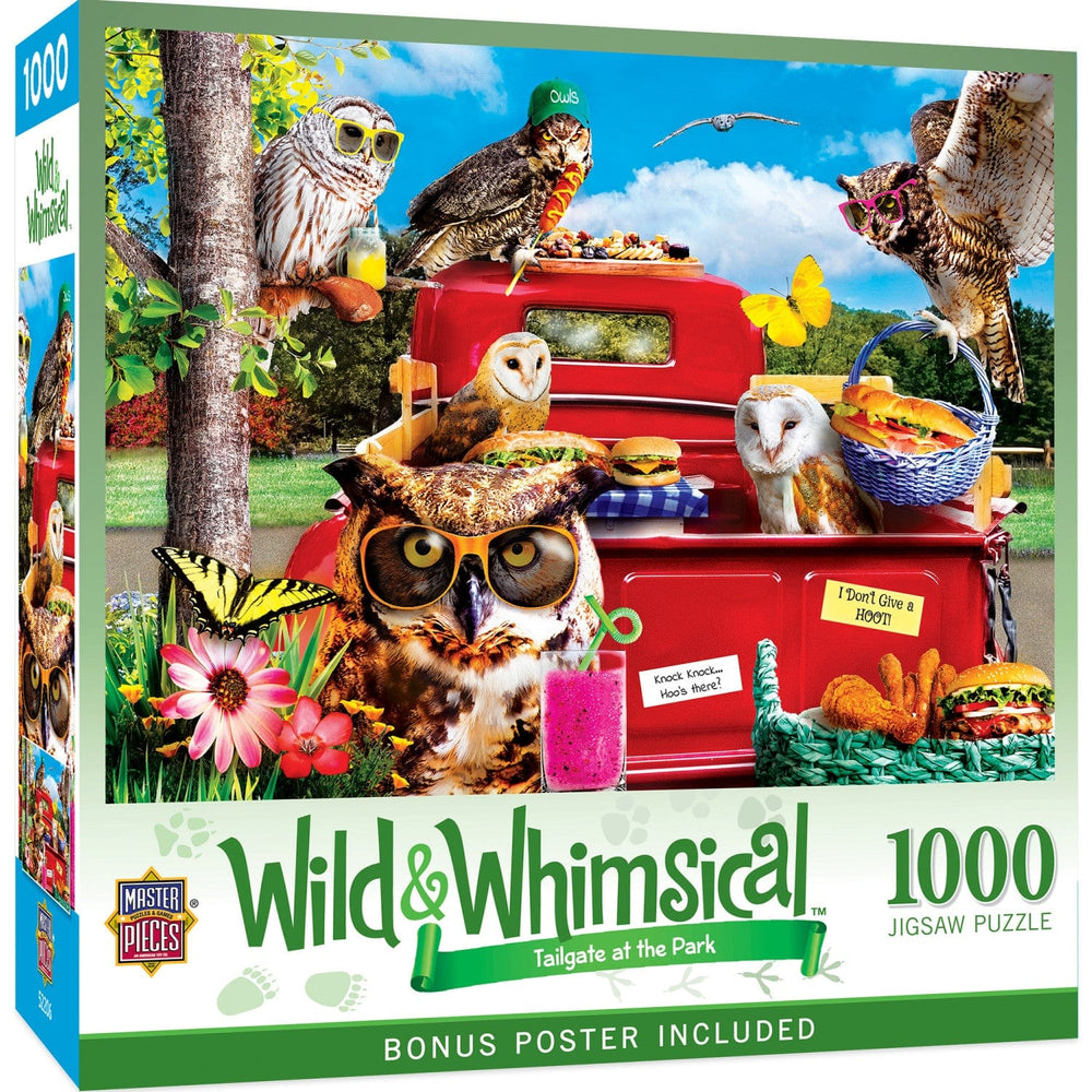 Wild & Whimsical - Tailgate at the Park 1000 Piece Jigsaw Puzzle (ONLINE ORDER ONLY)