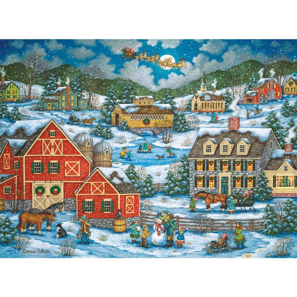 Winter Wonderland - 500 Piece Jigsaw Puzzles 4-Pack
