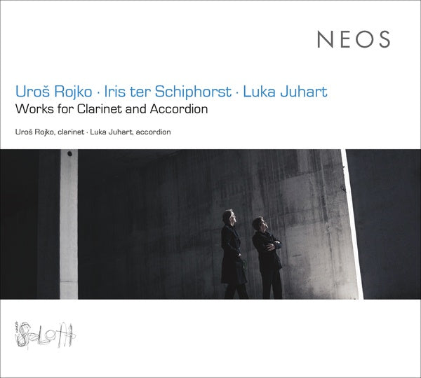 UROS ROJKO/IRIS TER SCHIPHORST/LUKA JUHART - Works for Clarinet and Accordion [CD] (ONLINE ORDER ONLY)