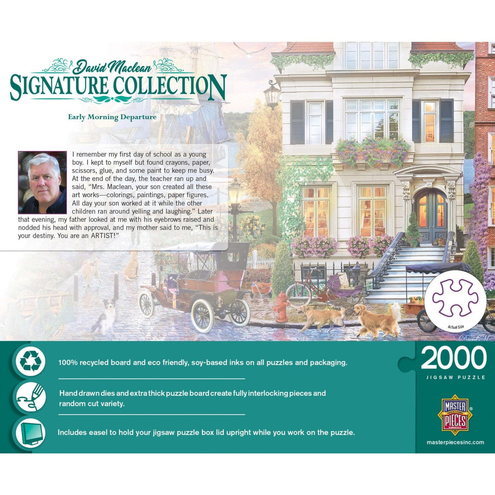 Signature Collection - Early Morning Departure 2000 Piece Jigsaw Puzzle (ONLINE ORDER ONLY)
