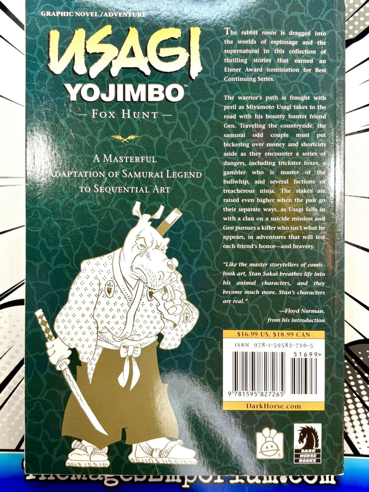 Usagi Yojimbo Vol 25 Fox Hunt (Online Order Only)