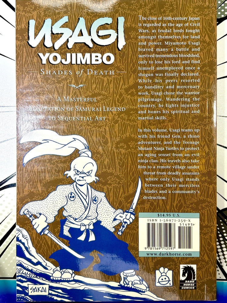 Usagi Yojimbo Vol 8 Shades of Death (Online Order Only)