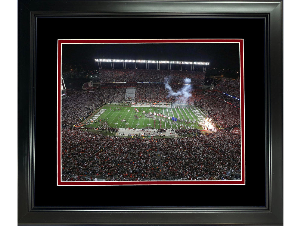 Framed Williams-Brice Stadium South Carolina Gamecocks 11"x14" NCAA Football Photo Professionally Matted (ONLINE ORDER ONLY)