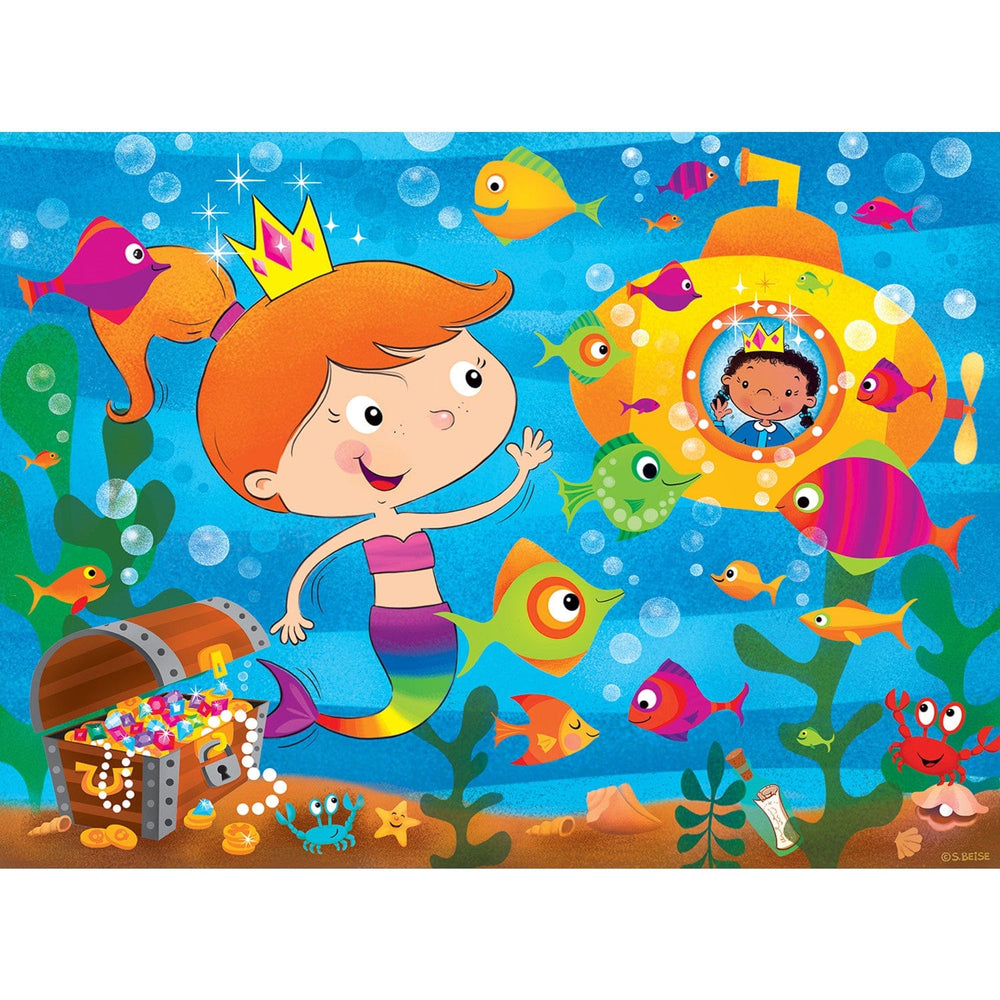 Lil Puzzler - Mermaid Tale 24 Piece Jigsaw Puzzle (ONLINE ORDER ONLY)