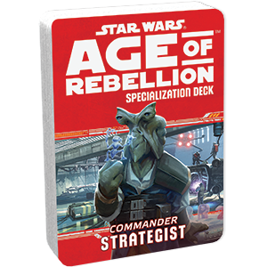 Star Wars: Age of Rebellion: Strategist Specialization Deck (ONLINE ORDER ONLY)