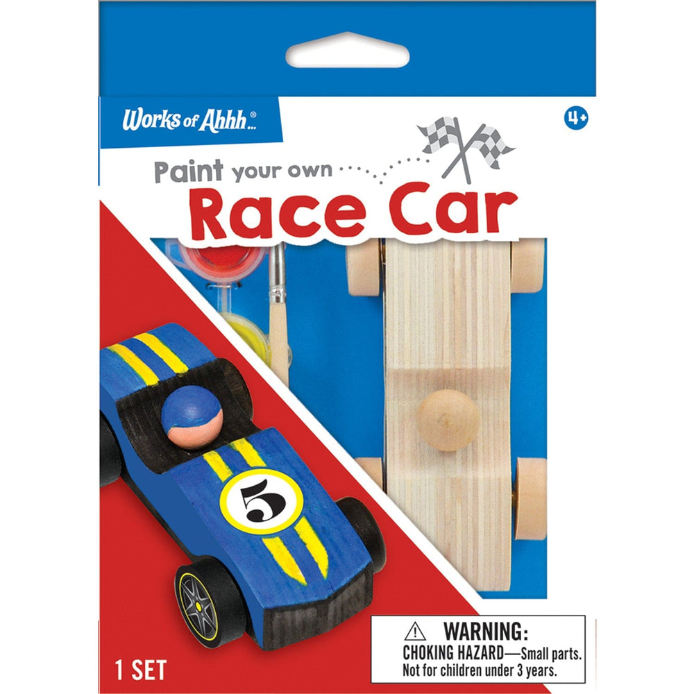 Race Car Wood Craft & Paint Kit (ONLINE ORDER ONLY)