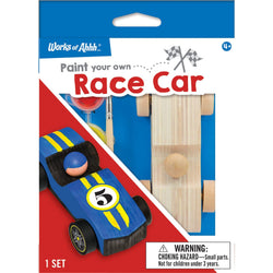 Race Car Wood Craft & Paint Kit (ONLINE ORDER ONLY)