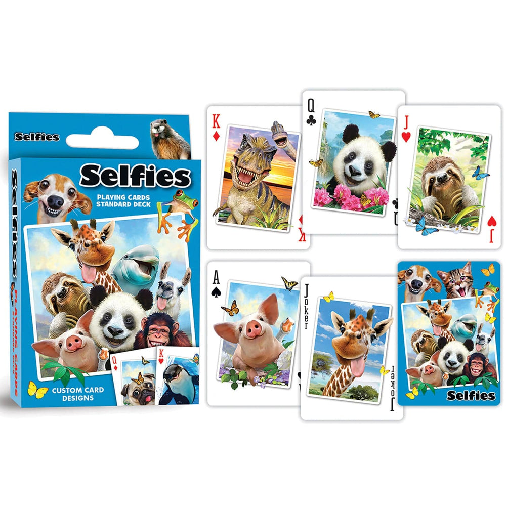 Selfies Playing Cards - 54 Card Deck (ONLINE ORDER ONLY)