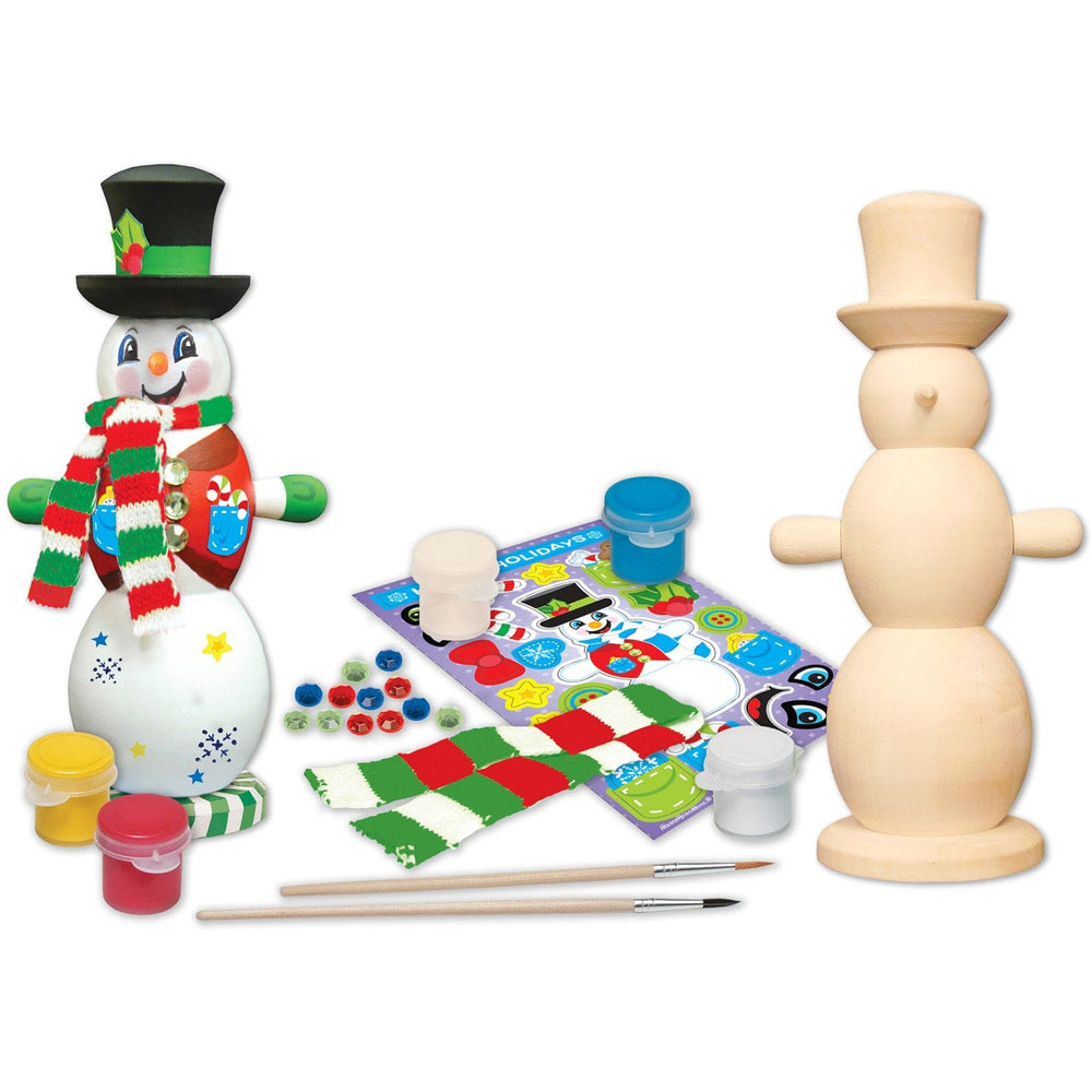 Snowman Wood Paint Set (ONLINE ORDER ONLY)