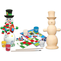 Snowman Wood Paint Set (ONLINE ORDER ONLY)