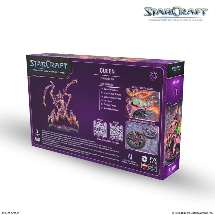 StarCraft The Miniatures Game: Zerg: Queen Expansion Set (ONLINE ORDER ONLY)
