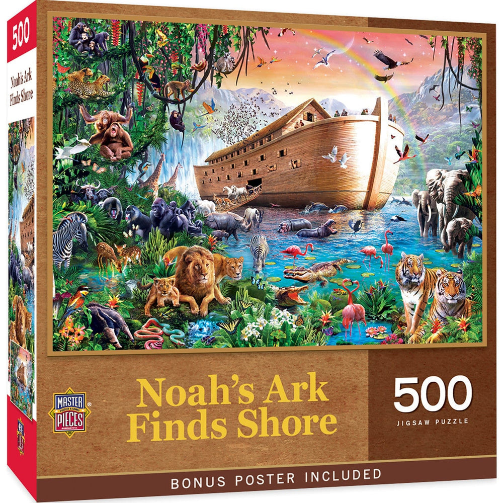 Noah's Ark Finds Shore 500 Piece Jigsaw Puzzle (ONLINE ORDER ONLY)