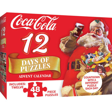12 Days of Coca-Cola Jigsaw Puzzles - Advent Calendar (ONLINE ORDER ONLY)