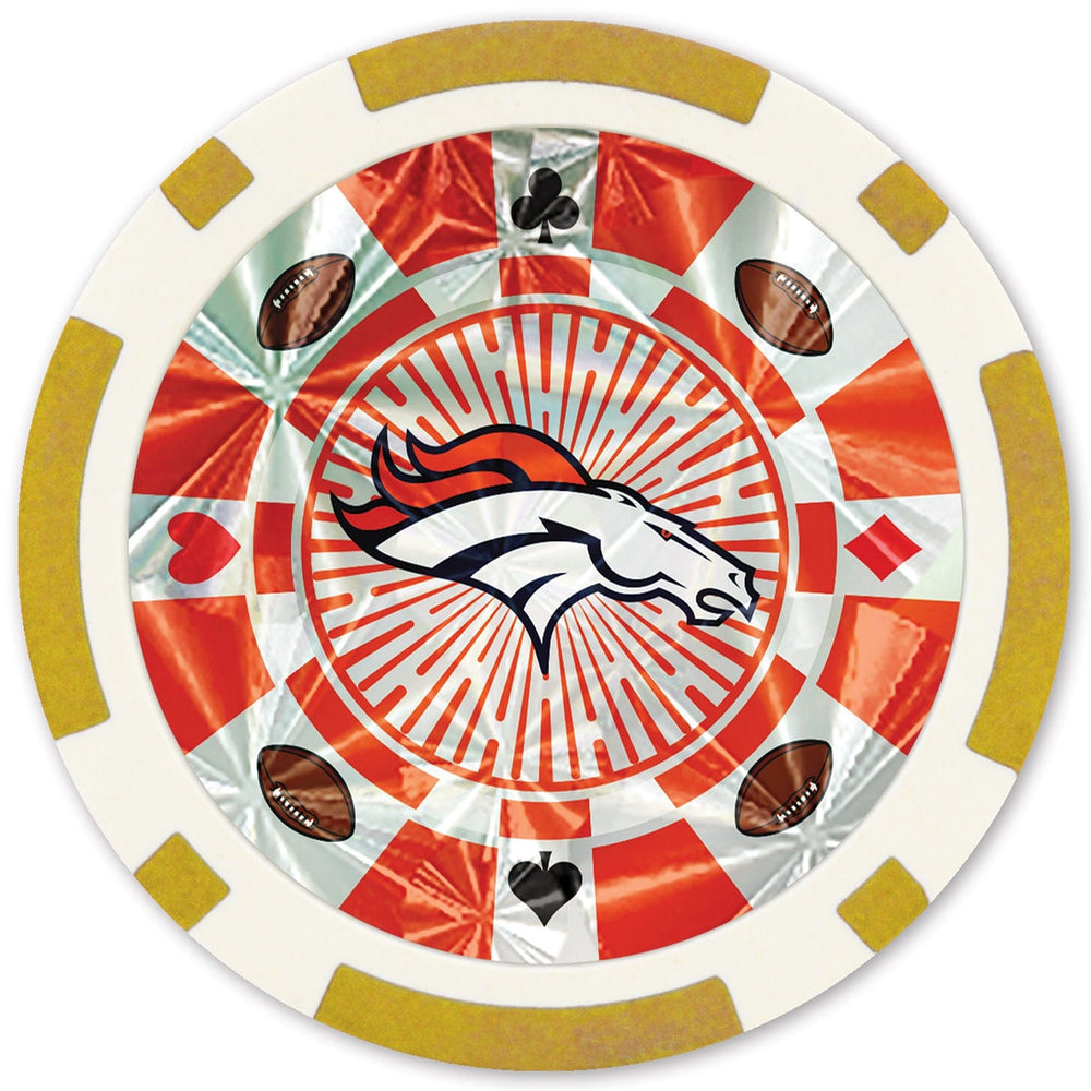 Denver Broncos 20 Piece Poker Chips (ONLINE ORDER ONLY)
