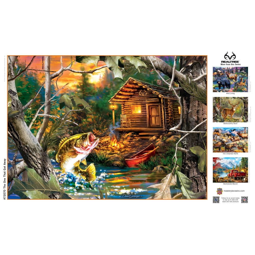 Realtree - The One That Got Away 1000 Piece Jigsaw Puzzle