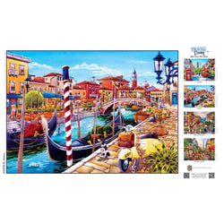 Travel Diary - Venice 500 Piece Jigsaw Puzzle