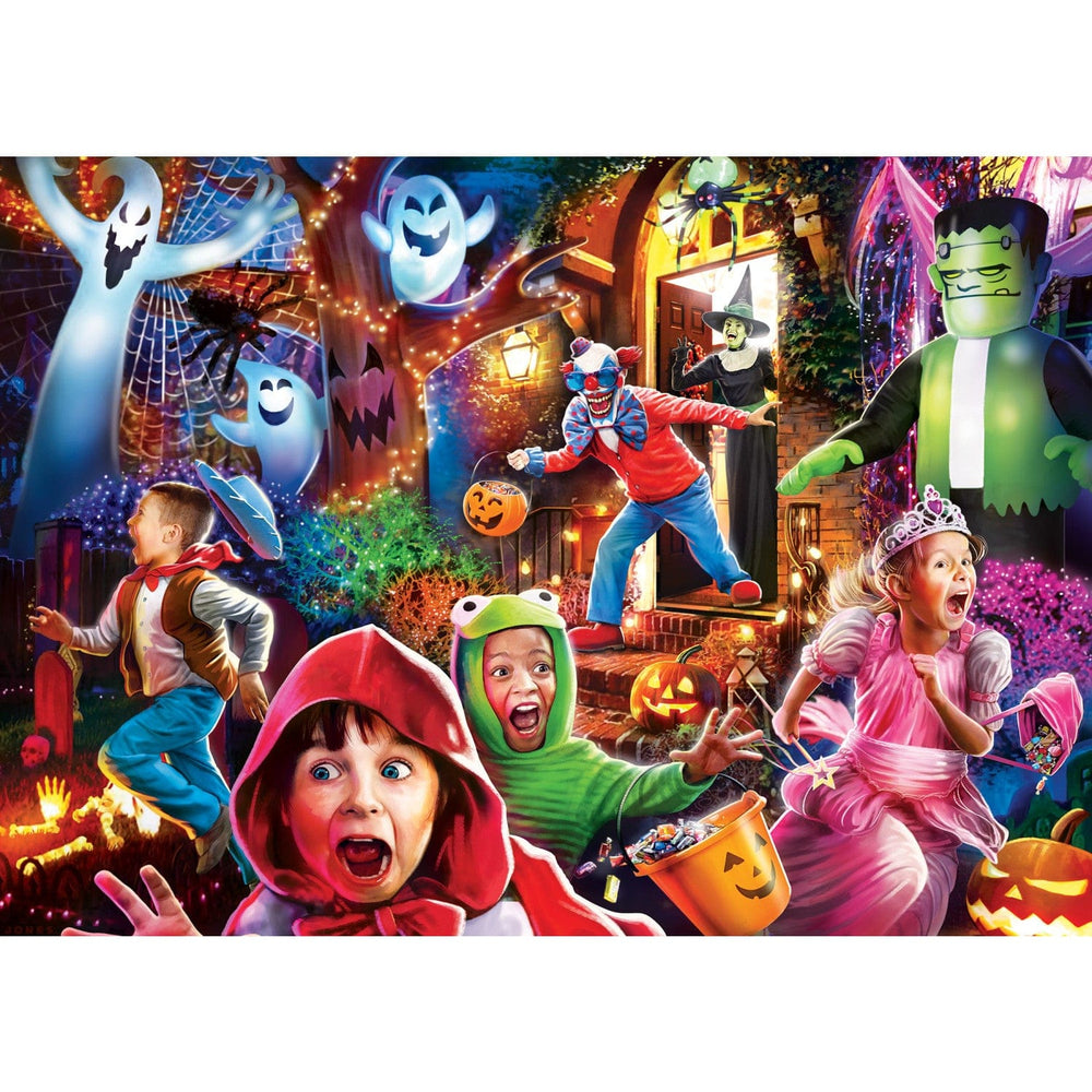 Glow in the Dark - Scared Silly 500 Piece Jigsaw Puzzle (ONLINE ORDER ONLY)