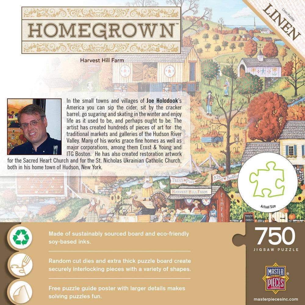 Homegrown - Harvest Hill Farm 750 Piece Jigsaw Puzzle (ONLINE ORDER ONLY)