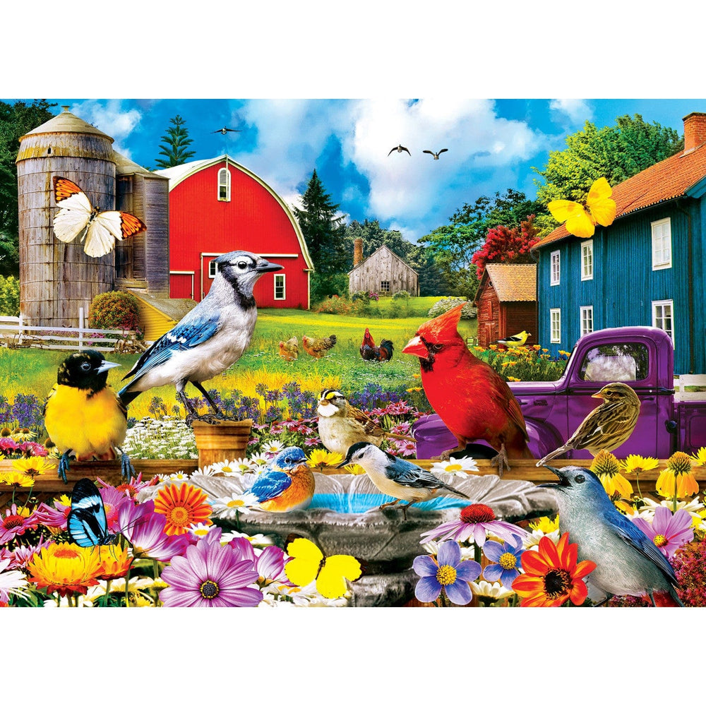 Wild & Whimsical - On The Fence 1000 Piece Jigsaw Puzzle (ONLINE ORDER ONLY)