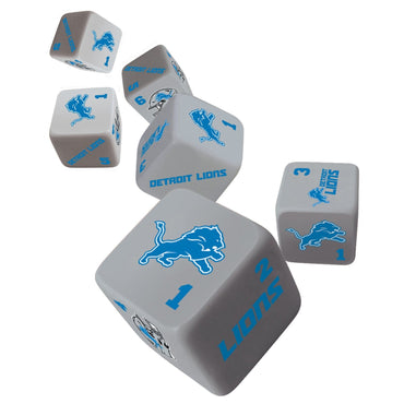 Detroit Lions Dice Set - 19mm (ONLINE ORDER ONLY)