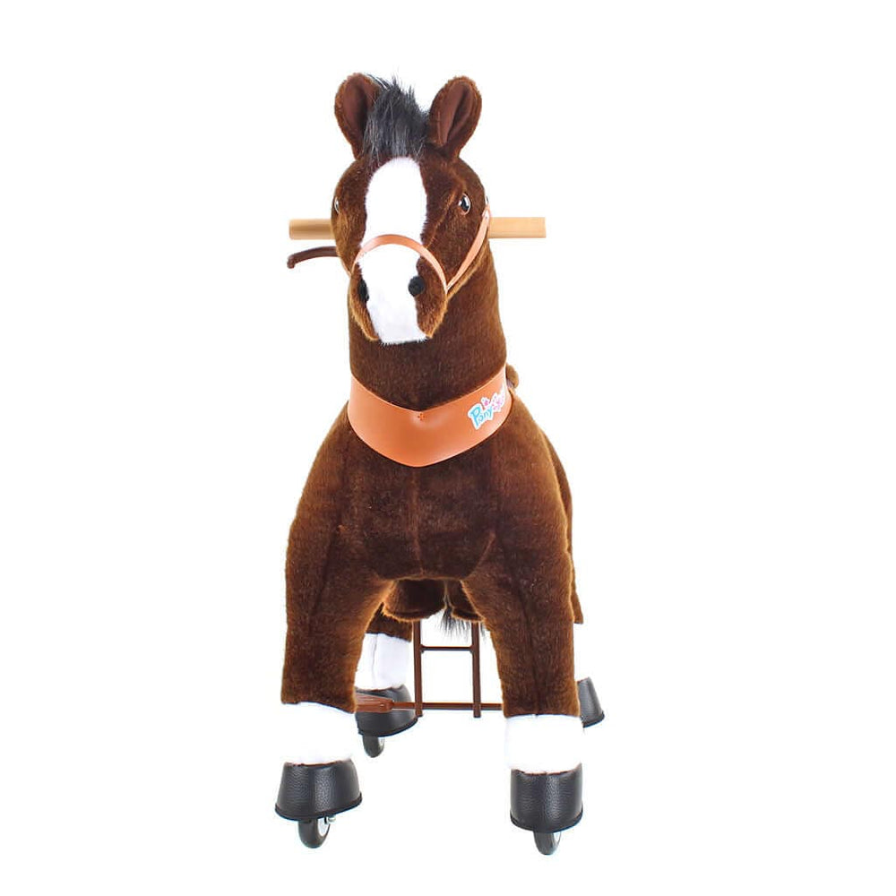 Model U Ride On Horse Toy Age 3-4 Chocolate (ONLINE ORDER ONLY)
