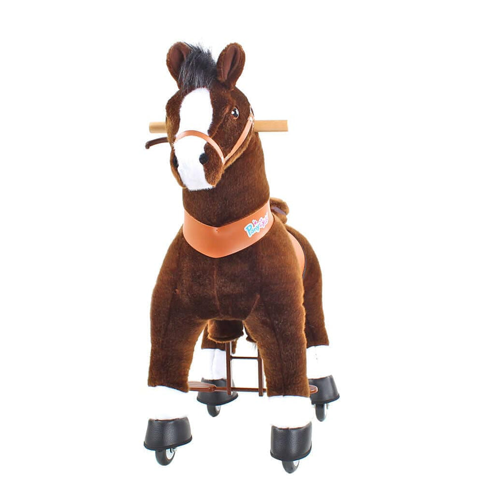 Model U Ride On Horse Toy Age 3-4 Chocolate (ONLINE ORDER ONLY)