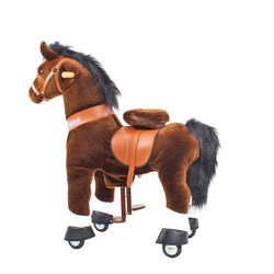 Model U Ride On Horse Toy Age 3-4 Chocolate (ONLINE ORDER ONLY)