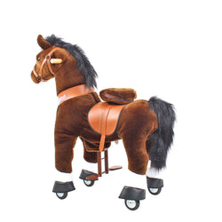 Model U Ride On Horse Toy Age 3-4 Chocolate (ONLINE ORDER ONLY)