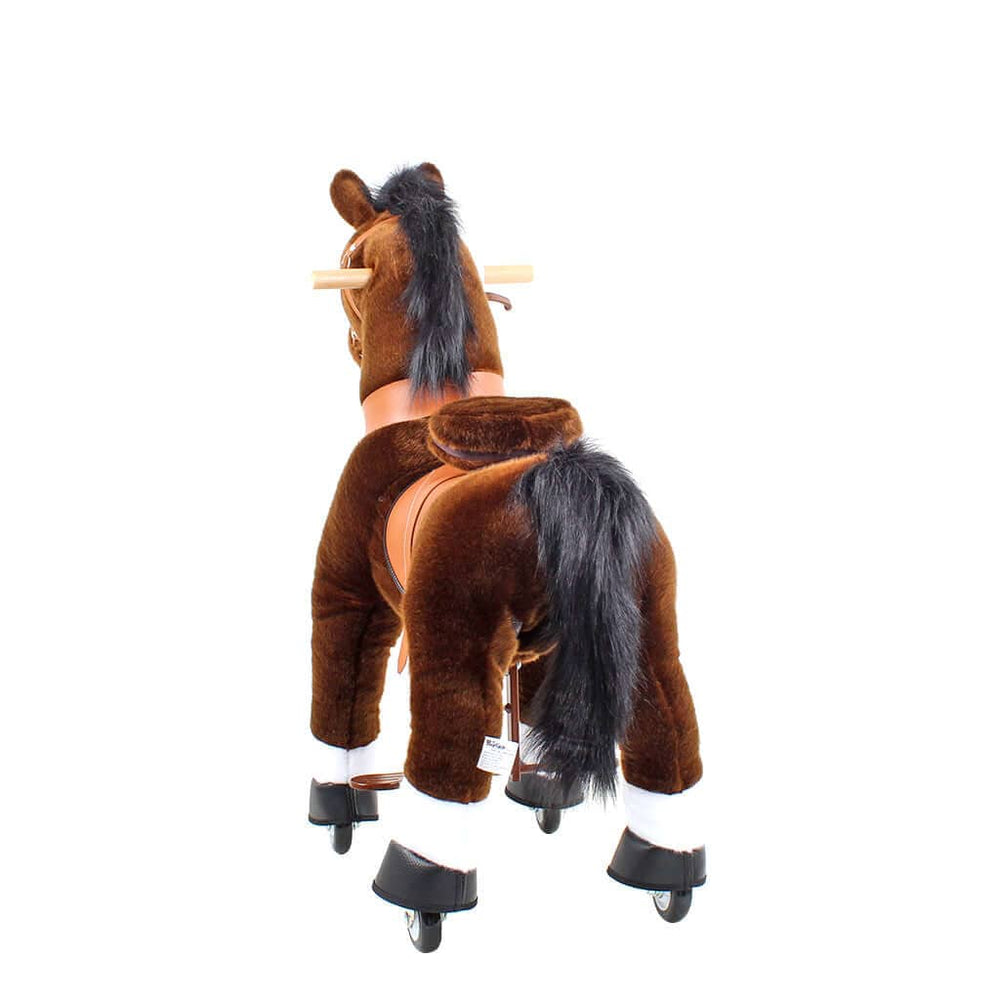 Model U Ride On Horse Toy Age 3-4 Chocolate (ONLINE ORDER ONLY)