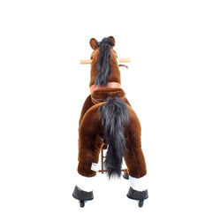 Model U Ride On Horse Toy Age 3-4 Chocolate (ONLINE ORDER ONLY)