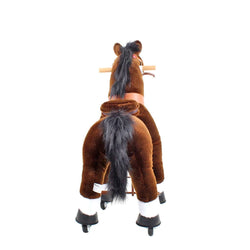 Model U Ride On Horse Toy Age 3-4 Chocolate (ONLINE ORDER ONLY)