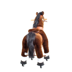 Model U Ride On Horse Toy Age 3-4 Chocolate (ONLINE ORDER ONLY)