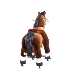 Model U Ride On Horse Toy Age 3-4 Chocolate (ONLINE ORDER ONLY)