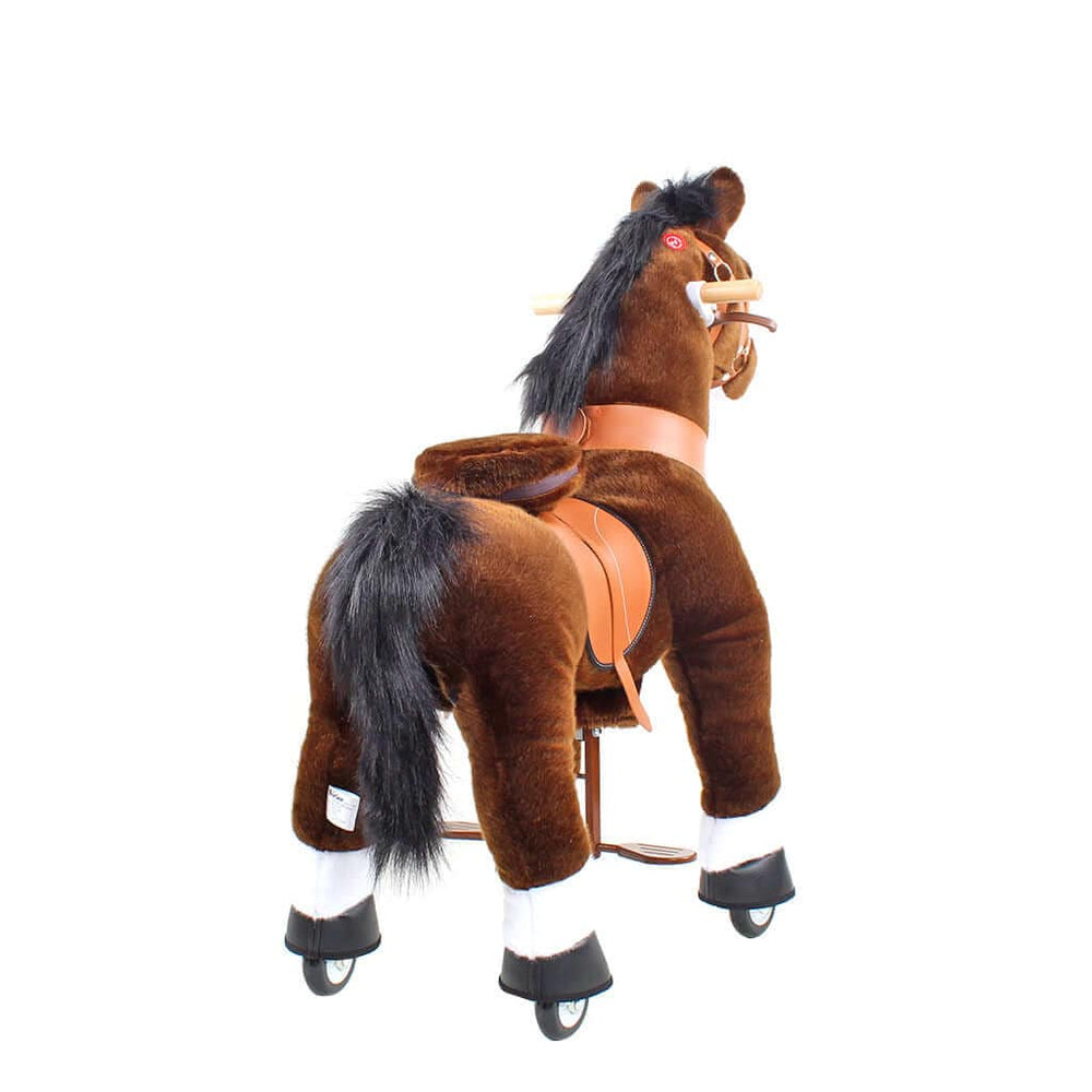 Model U Ride On Horse Toy Age 3-4 Chocolate (ONLINE ORDER ONLY)