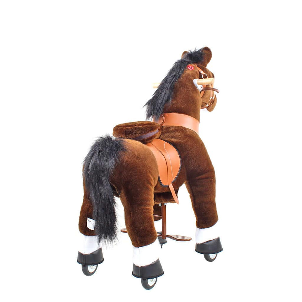 Model U Ride On Horse Toy Age 3-4 Chocolate (ONLINE ORDER ONLY)