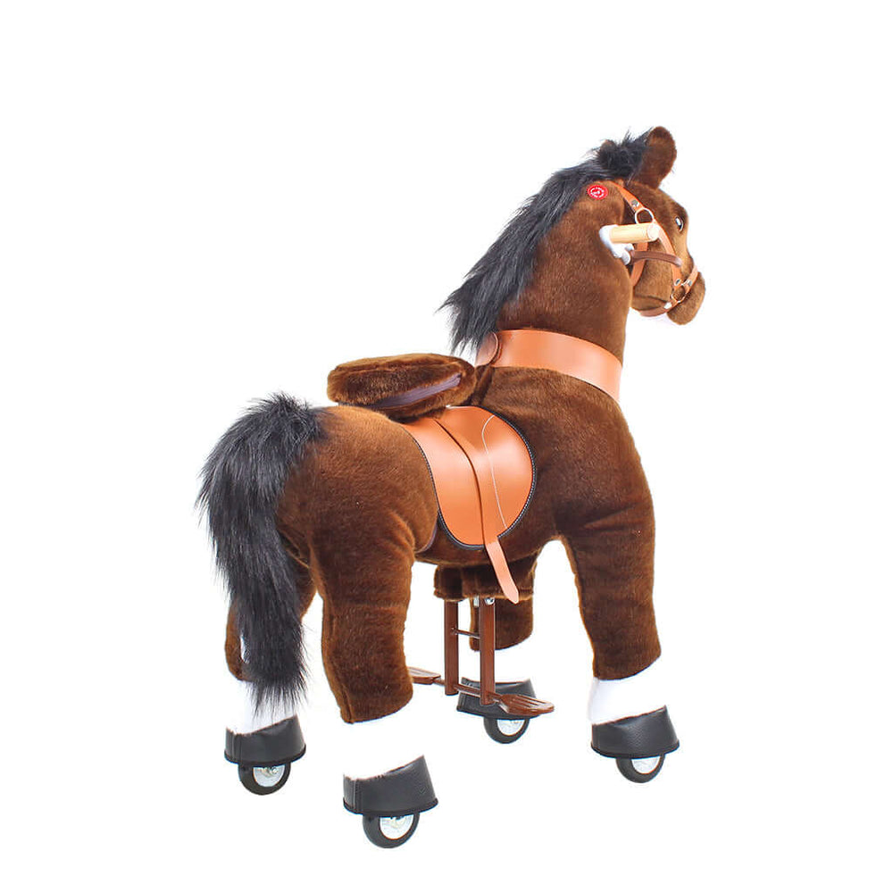 Model U Ride On Horse Toy Age 3-4 Chocolate (ONLINE ORDER ONLY)