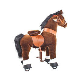 Model U Ride On Horse Toy Age 3-4 Chocolate (ONLINE ORDER ONLY)