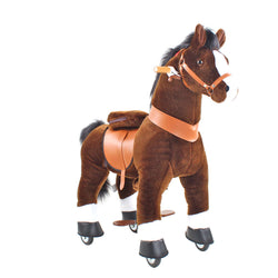 Model U Ride On Horse Toy Age 3-4 Chocolate (ONLINE ORDER ONLY)