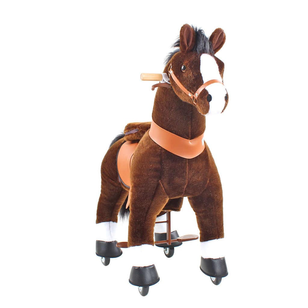 Model U Ride On Horse Toy Age 3-4 Chocolate (ONLINE ORDER ONLY)