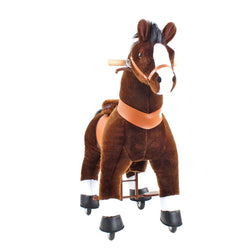 Model U Ride On Horse Toy Age 3-4 Chocolate (ONLINE ORDER ONLY)
