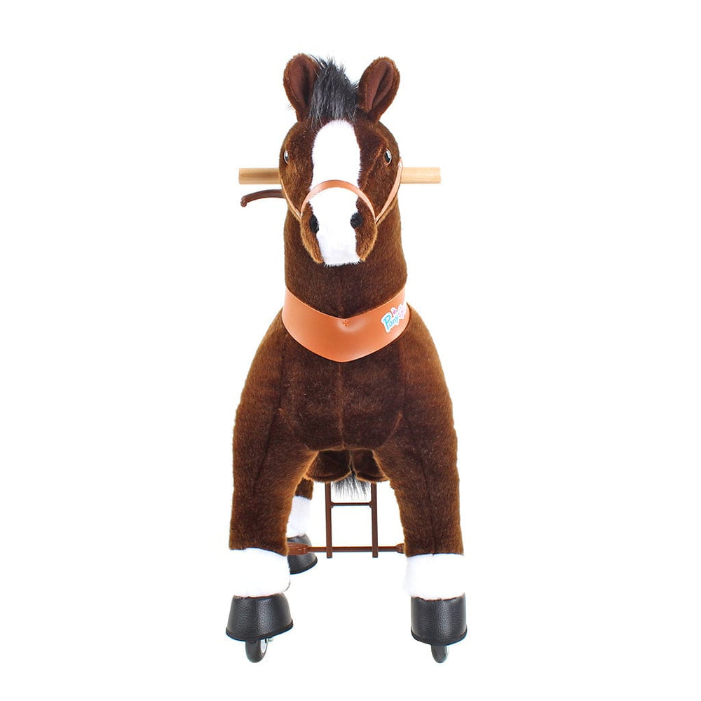 Model U Ride On Horse Toy Age 3-4 Chocolate (ONLINE ORDER ONLY)