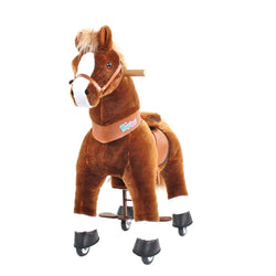 Model U Ride-On Pony Age 3-4 Brown (ONLINE ORDER ONLY)