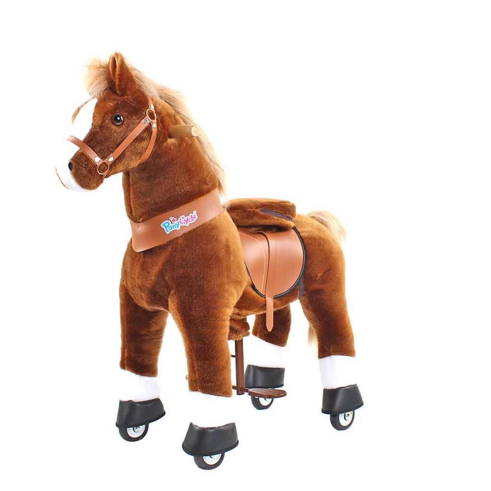 Model U Ride-On Pony Age 3-4 Brown (ONLINE ORDER ONLY)