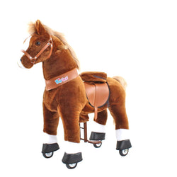 Model U Ride-On Pony Age 3-4 Brown (ONLINE ORDER ONLY)