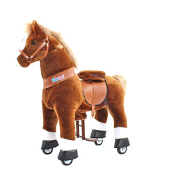 Model U Ride-On Pony Age 3-4 Brown (ONLINE ORDER ONLY)