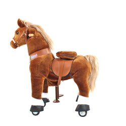 Model U Ride-On Pony Age 3-4 Brown (ONLINE ORDER ONLY)