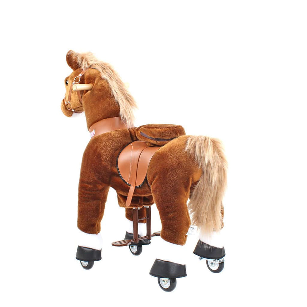 Model U Ride-On Pony Age 3-4 Brown (ONLINE ORDER ONLY)